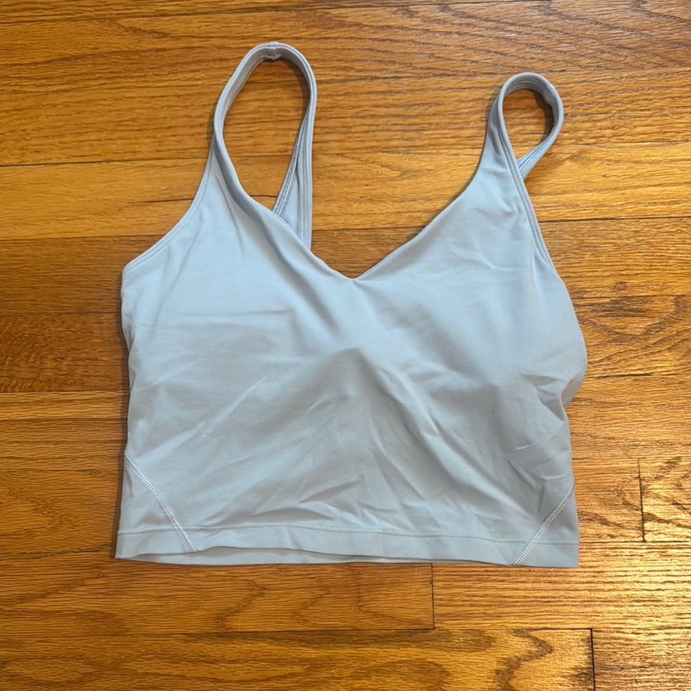 Women's Light Blue lululemon align tank
